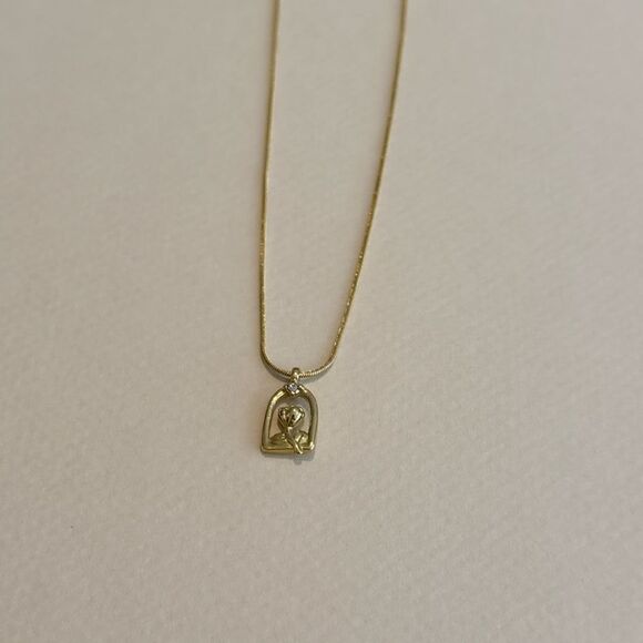 Floral Necklace N1298 - Picture 4 of 6